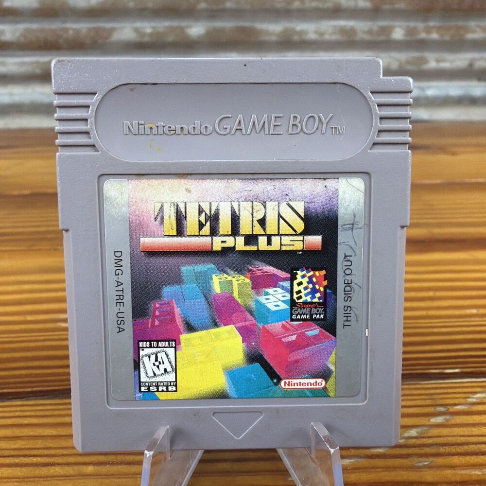 Tetris Plus Game Boy Game Only ~ Tested/Working